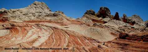 A picture of a place called White Pocket in the Vermillion Cliffs National Monument